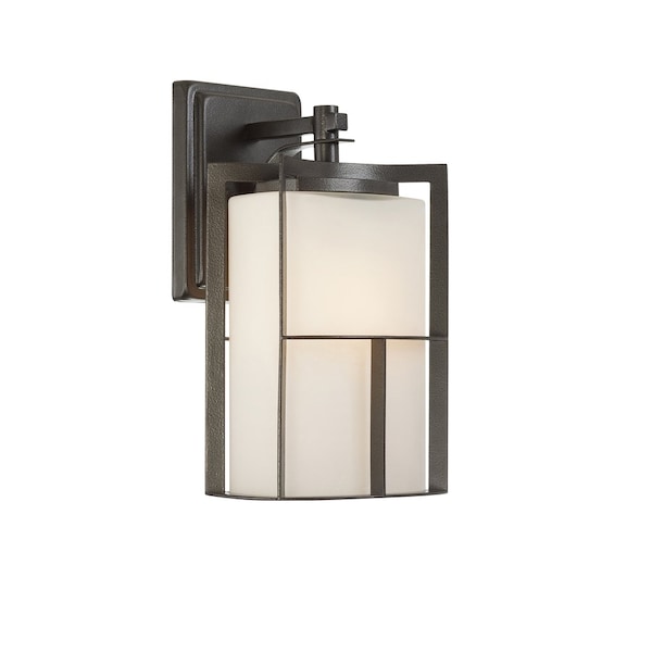 Designers Fountain Braxton 13in Charcoal 1-Light Outdoor Line Voltage Wall Sconce, Bulb Not Included 31821-CHA - main